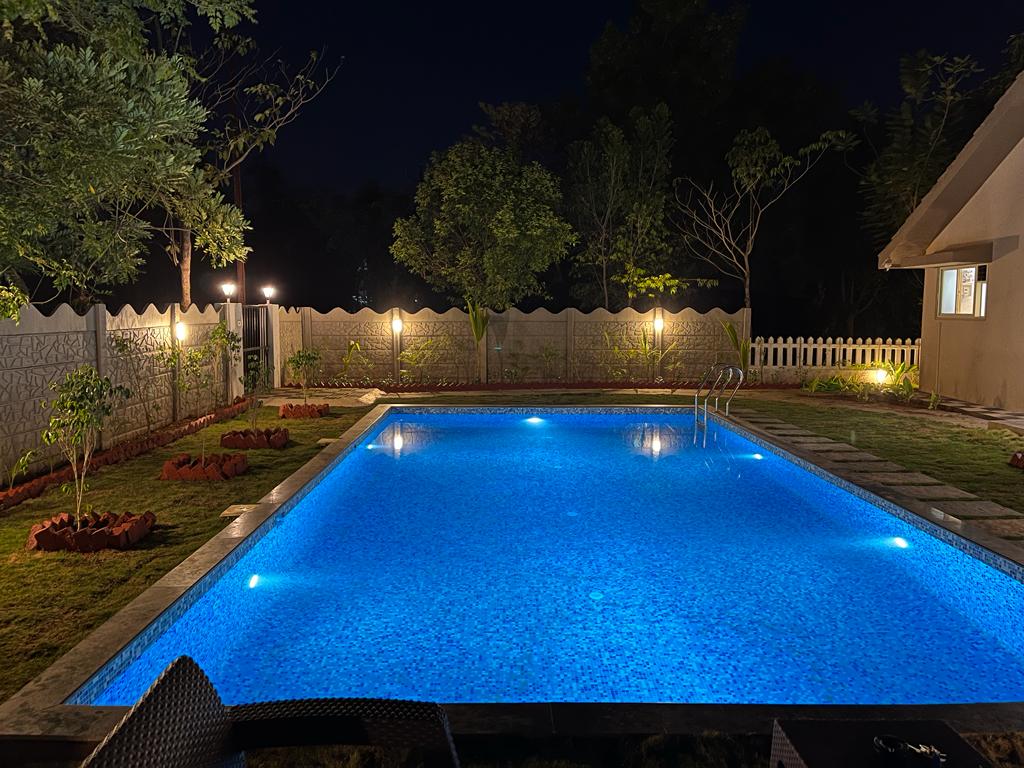 Pool-Night View